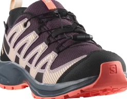 Salomon Kids' XA Pro V8 Waterproof Plum Kitten / Turbulence / Fusion Coral