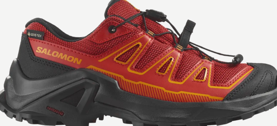 Salomon Kids' X Ultra GORE-TEX Biking Red/black/flame Scarlet