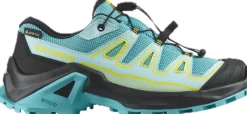 Salomon Kids' X Ultra GORE-TEX Blue Curacao/turbulence/yellow Iris