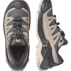 Salomon Kids' X Ultra GORE-TEX Black / Cloudburst / Silver Cloud