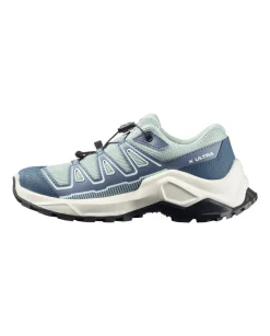 Salomon Kids' X Ultra GORE-TEX Green Milieu / Grisaille / Clearly Aqua