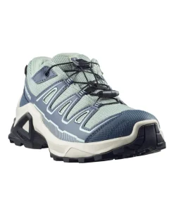 Salomon Kids' X Ultra GORE-TEX Green Milieu / Grisaille / Clearly Aqua