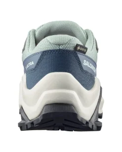 Salomon Kids' X Ultra GORE-TEX Green Milieu / Grisaille / Clearly Aqua