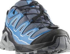 Salomon Kids' X Ultra GORE-TEX Turbulence/black/french Blue