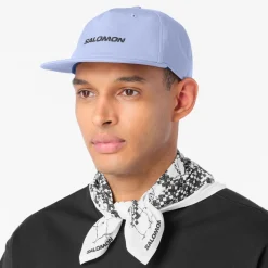 Salomon Logo Flat Cap Tempest/