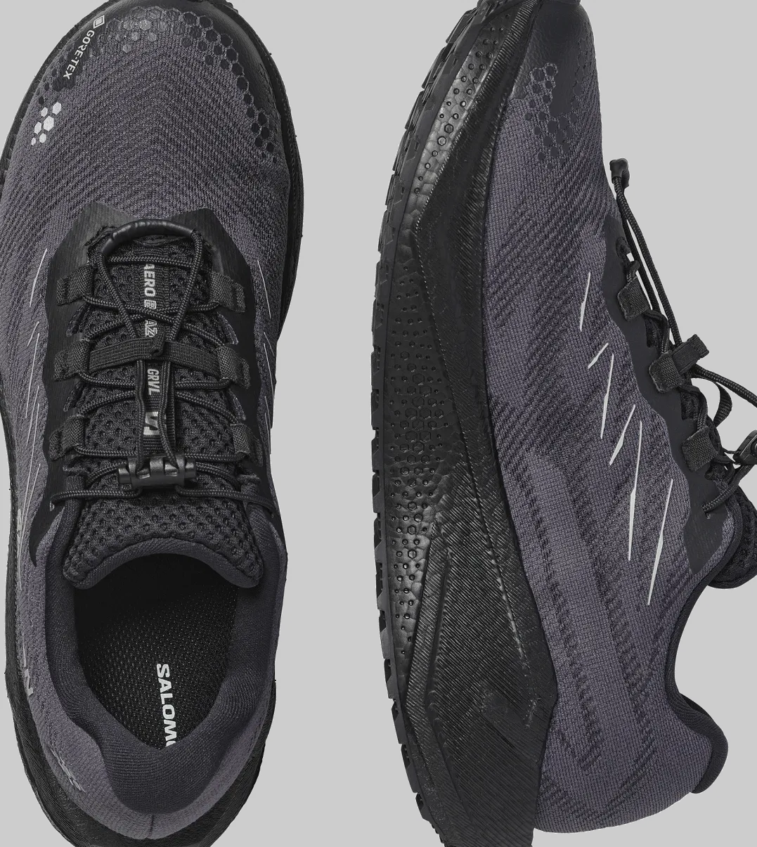Salomon Men´s Aero Blaze 4 Grvl Gtx Black / Black / Paloma