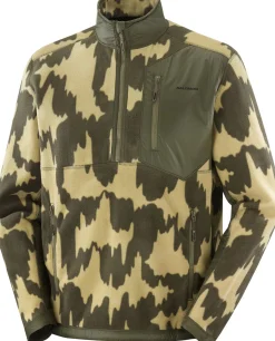 Salomon Men's Chroma Fleece Hz Grape Leaf