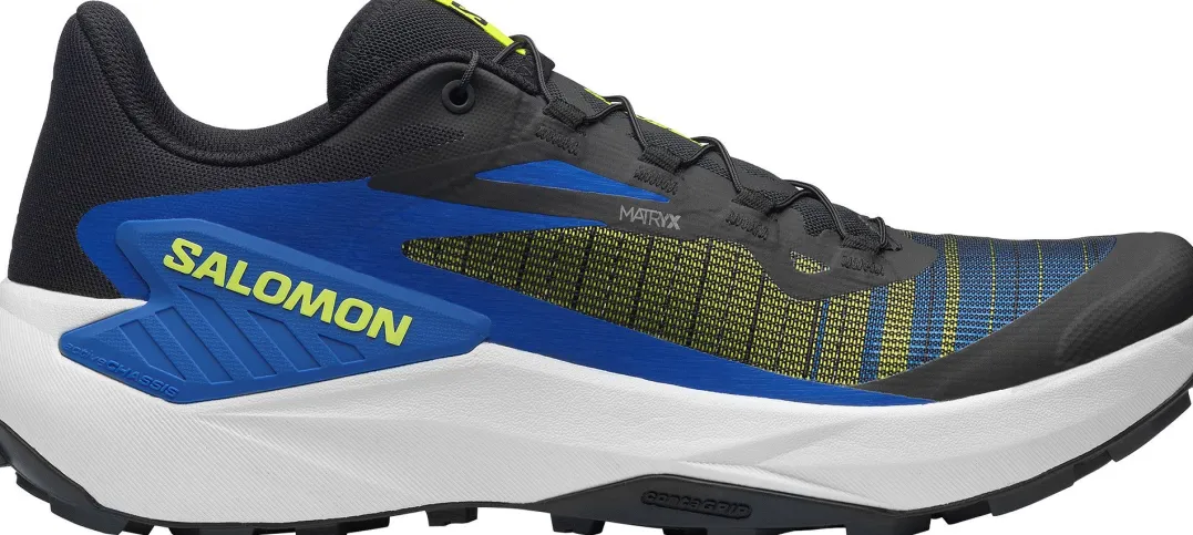 Salomon Men's Genesis Black / Acid Lime / Bluing