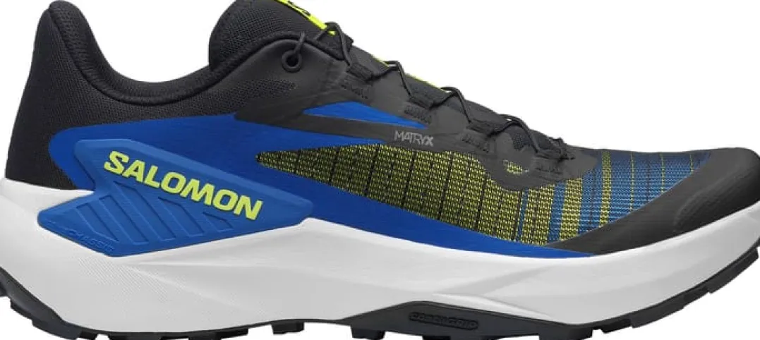 Salomon Men's Genesis Black / Acid Lime / Bluing