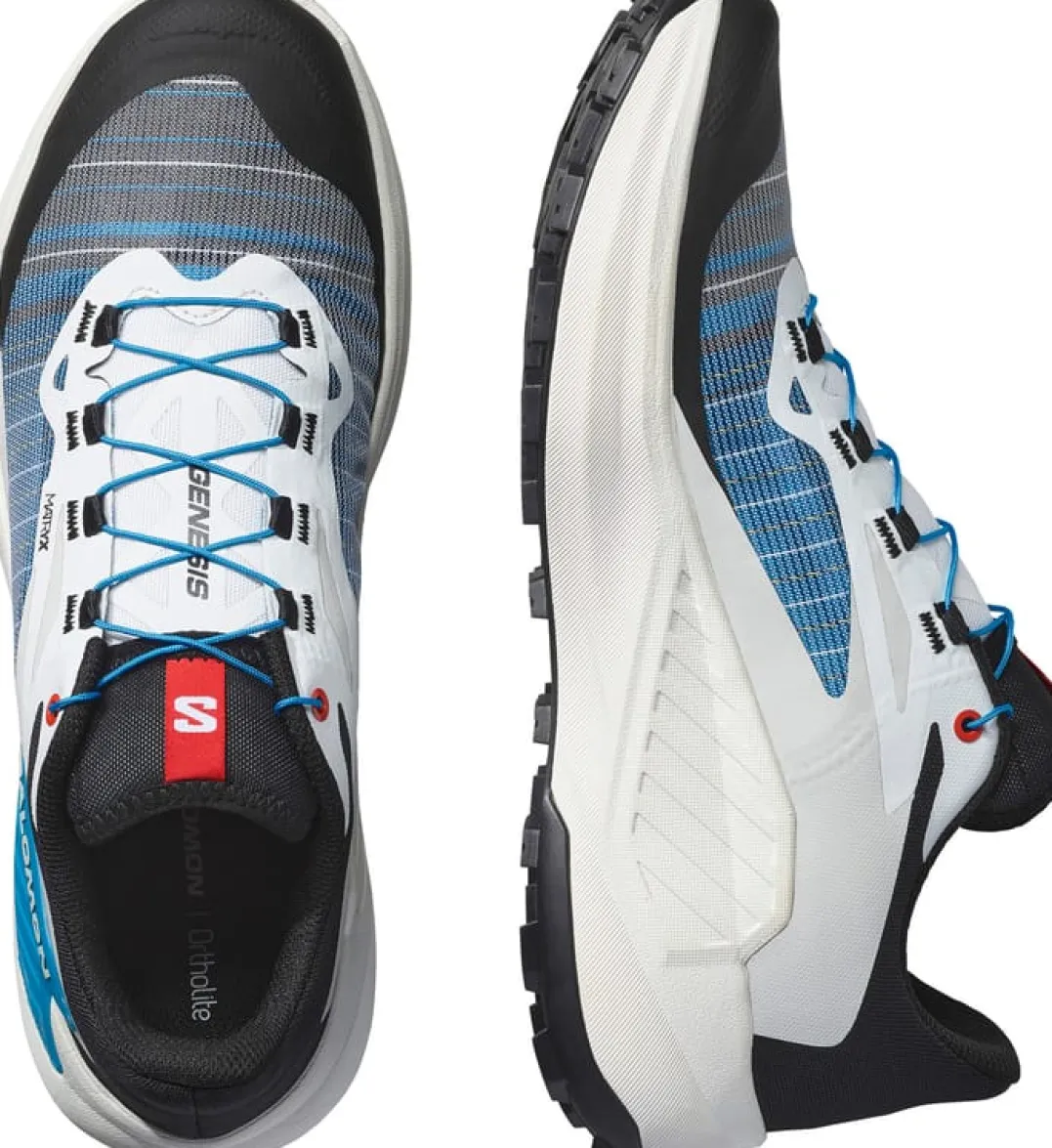 Salomon Men's Genesis Black/white/transcend Blue