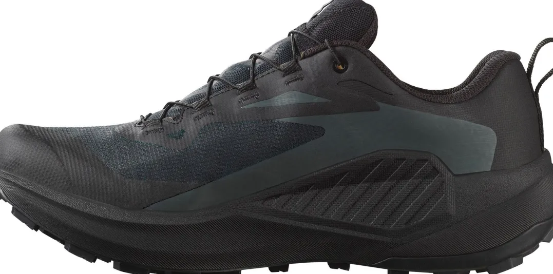 Salomon Men's Genesis GORE-TEX Black/Agave Green/Urban Chic