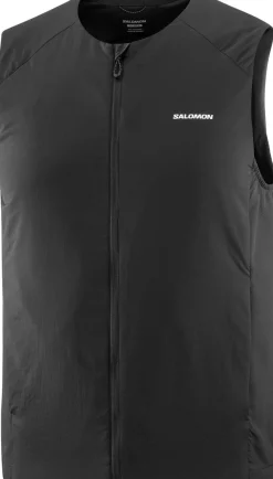 Salomon Men's Mountain Flex Hybrid Vest Deep Black