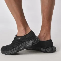 Salomon Men's Reelax Moc 6.0 Black/Black/Alloy