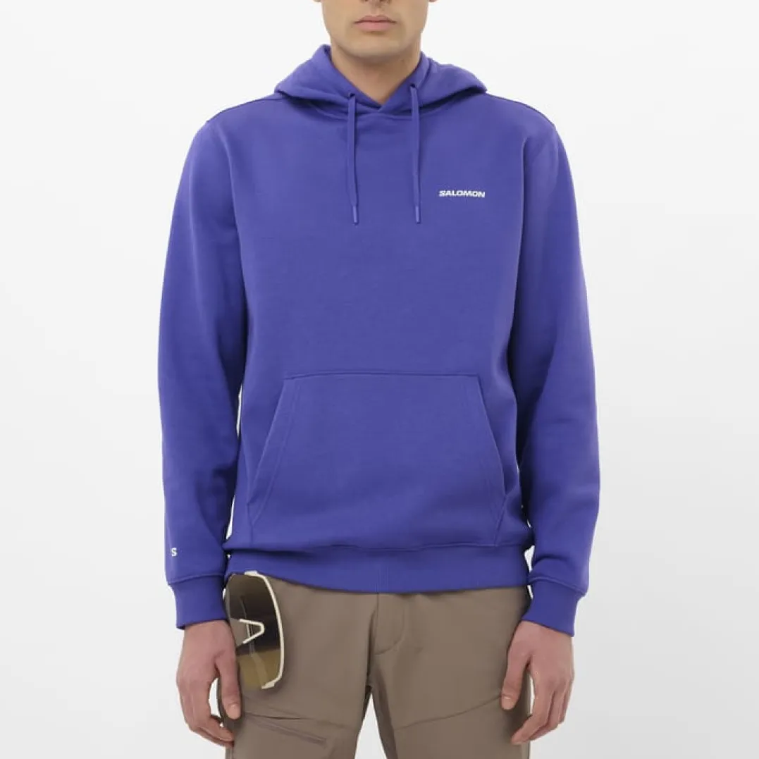 Salomon Men's Salomon Logo Hoodie Liberty