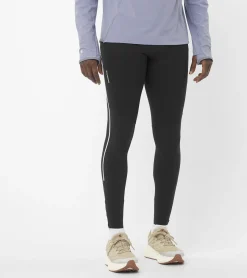 Salomon Men's Sense Aero Stow Tights Deep Black