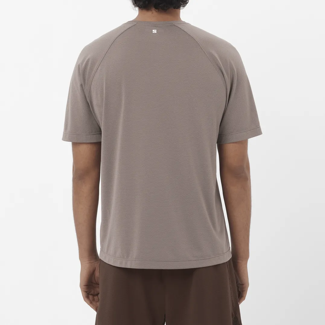Salomon Men's Shkout Core Short Sleeve Tee Iron
