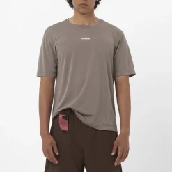 Salomon Men's Shkout Core Short Sleeve Tee Iron