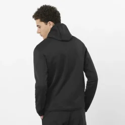 Salomon Men's Sntial Midfleece Deep Black