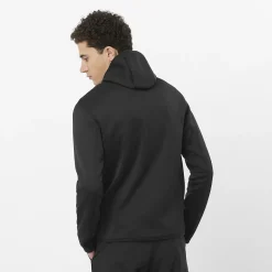 Salomon Men's Sntial Midfleece Deep Black