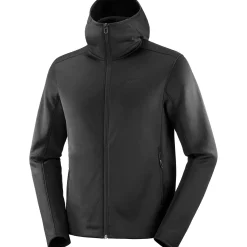 Salomon Men's Sntial Midfleece Deep Black