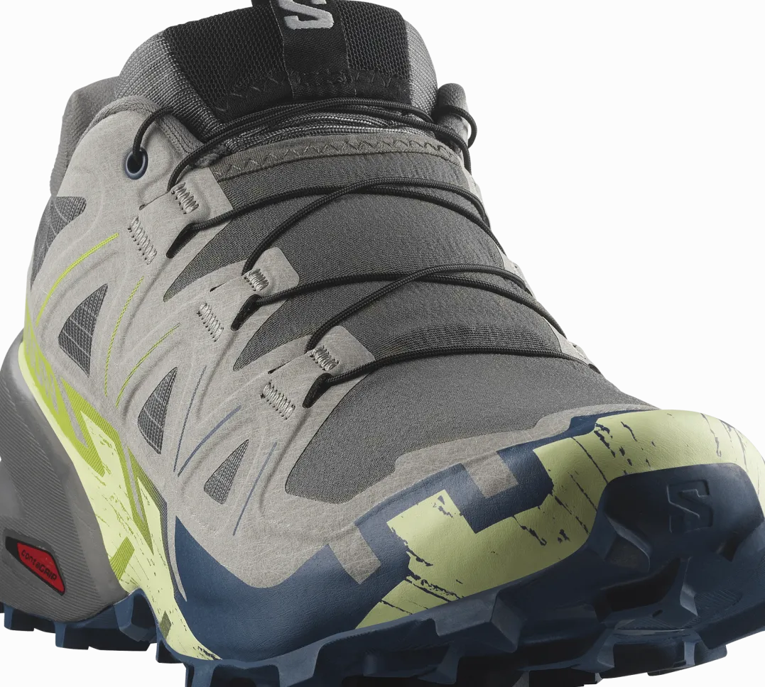 Salomon Men's Speedcross 6 Castlerock/lime Cream/poseidon