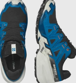 Salomon Men's Speedcross 6 GORE-TEX Black / Mykonos Blue / Vanilla Ice