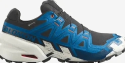 Salomon Men's Speedcross 6 GORE-TEX Black / Mykonos Blue / Vanilla Ice