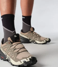 Salomon Men's Speedcross 6 Natural / Black / Almond Milk