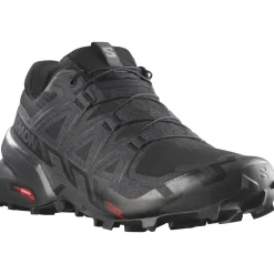Salomon Men's Speedcross 6 Wide Black/Black/Phantom