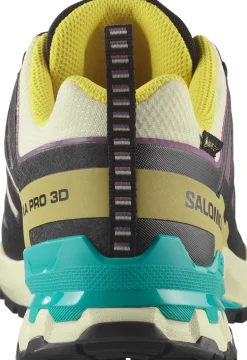 Salomon Men's XA 3D Pro V9 GORE-TEX Transparent Yellow/Black/Waterfall