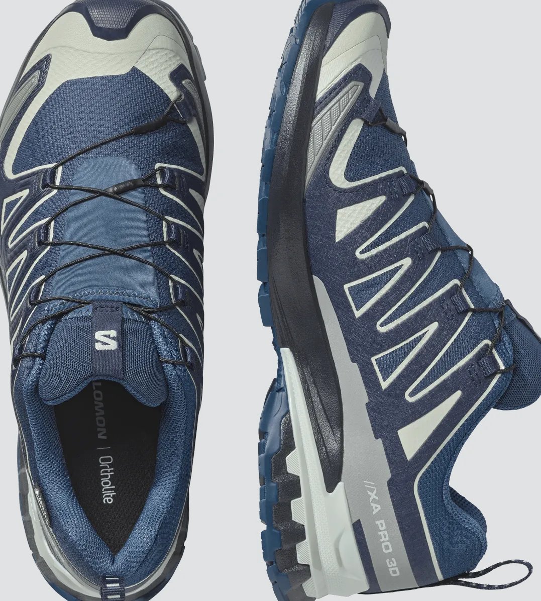 Salomon Men's XA 3D Pro V9 GORE-TEX Spellbound / Maritime Blue / Wrought Iron