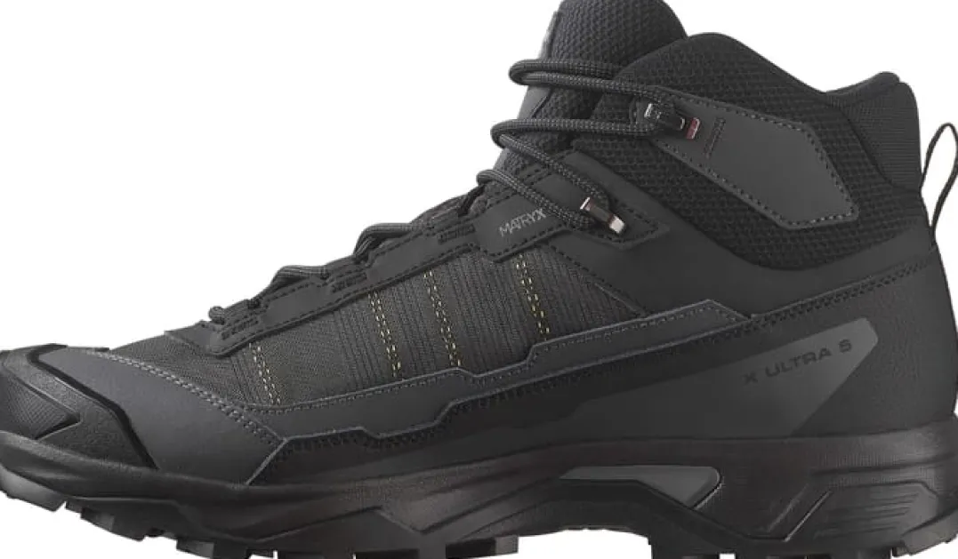 Salomon Men's X Ultra 5 Mid GORE-TEX Black/asphalt/castlerock