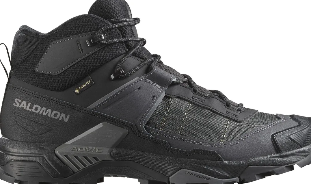 Salomon Men's X Ultra 5 Mid GORE-TEX Black/asphalt/castlerock