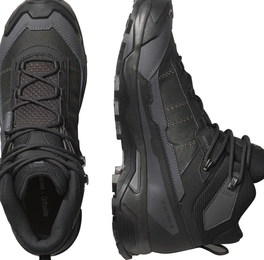 Salomon Men's X Ultra 5 Mid GORE-TEX Black/asphalt/castlerock