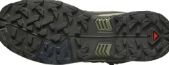 Salomon Men's X Ultra 5 Mid GORE-TEX Peat/gray Green/blue Nights