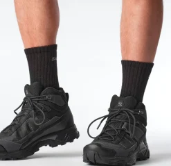 Salomon Men´s X Ultra 5 Mid Wide GORE-TEX Black/asphalt/castlerock