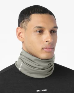 Salomon Merino Neck Gaiter U Castor Gray/