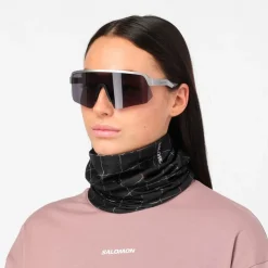 Salomon Neck Gaiter GFX U Deep Black/burnt Umber/antler