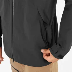 Salomon Outerpath 2.5l Wp Jkt M Deep Black