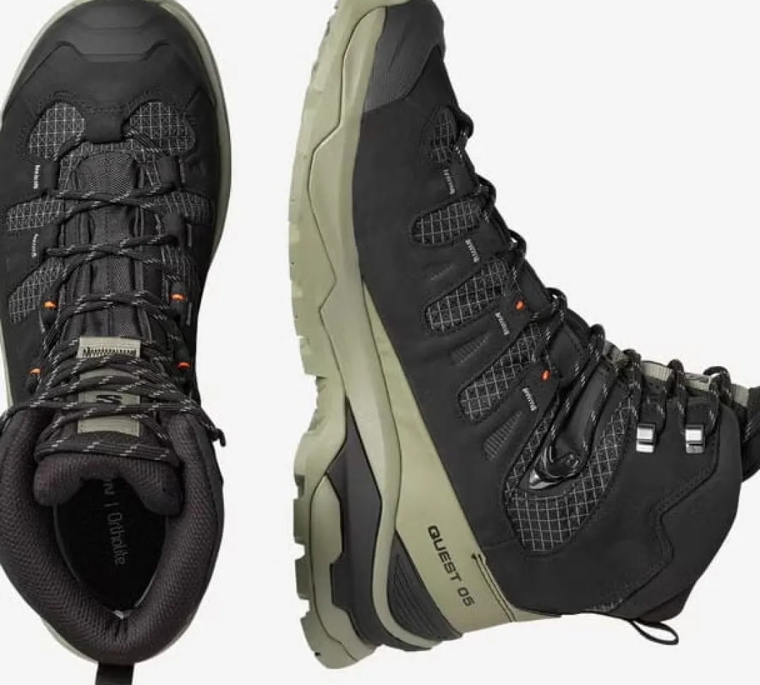 Salomon Quest 5 GORE-TEX Black/Deep Lichen Green/Black