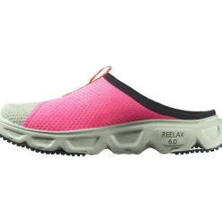 Salomon Reelax Slide 6.0 Icon W Green Milieu / Black / Knockout Pink