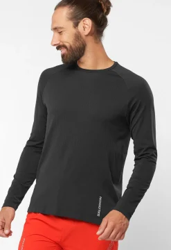 Salomon SENSE LS TEE M Deep Black