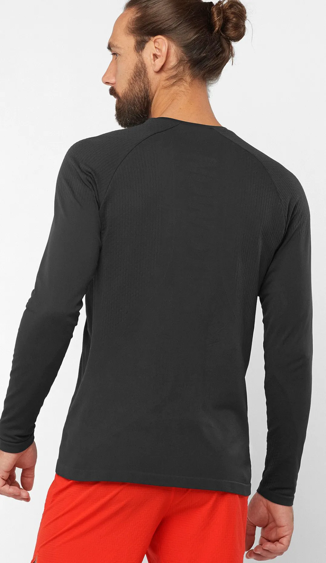 Salomon SENSE LS TEE M Deep Black