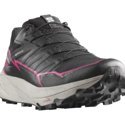 Salomon Thundercross Gtx W Black/Black/Pink Glo