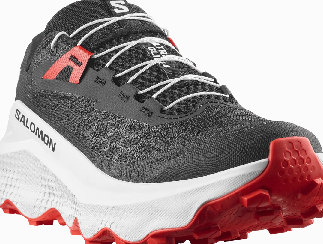Salomon Ultra Glide 4 Black/White/Fiery Red