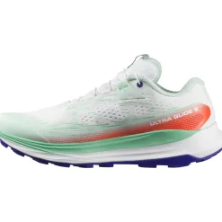 Salomon Ultra Glide 2 White / Electric Green / Cherry Tomato