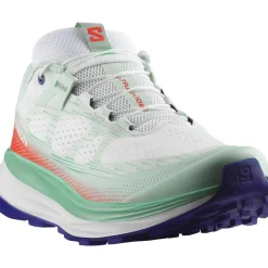 Salomon Ultra Glide 2 White / Electric Green / Cherry Tomato