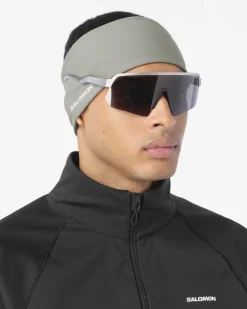 Salomon Unisex Run Tech HeadbandCastor Gray/