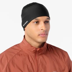 Salomon Unisex Run Tech HeadbandDeep Black/
