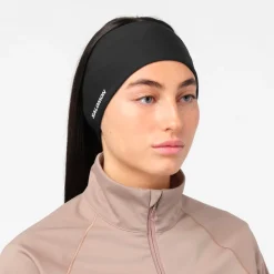 Salomon Unisex Run Tech HeadbandDeep Black/